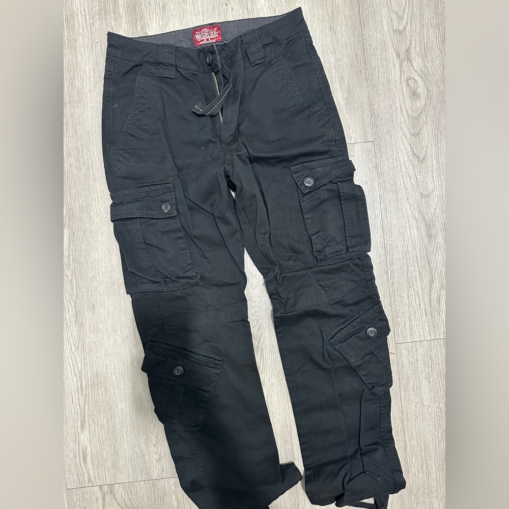 Black Cargo Pants